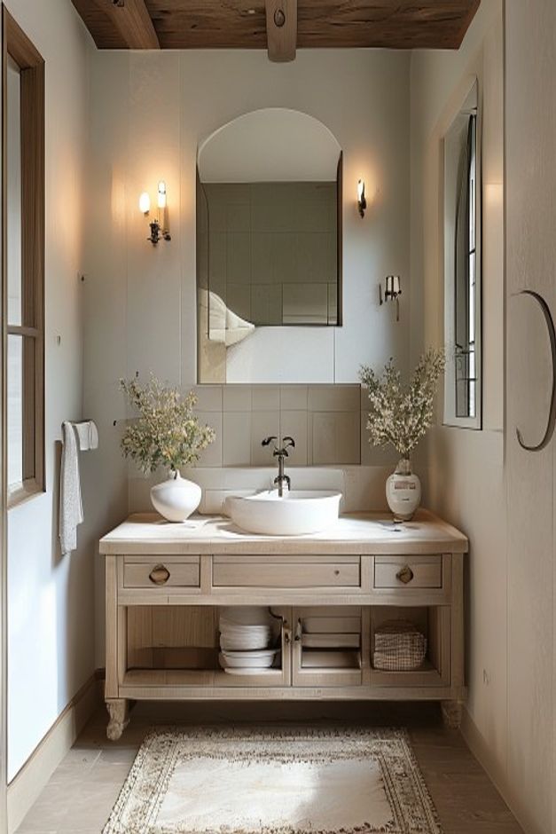 English Country Bathroom Furniture Vanity Ideas
