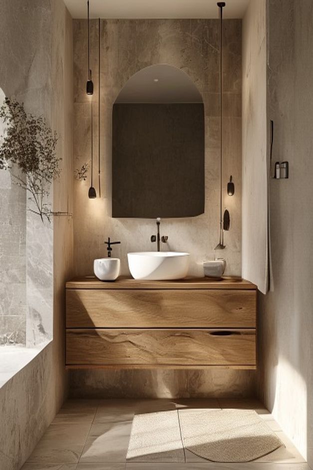 Floating Wood Vanity Ideas for a Minimalist Bathroom