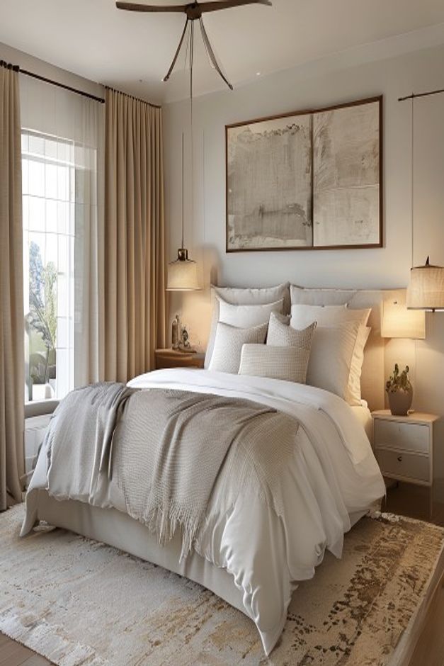 Modern Farmhouse Bedroom Bedside Lighting Ideas
